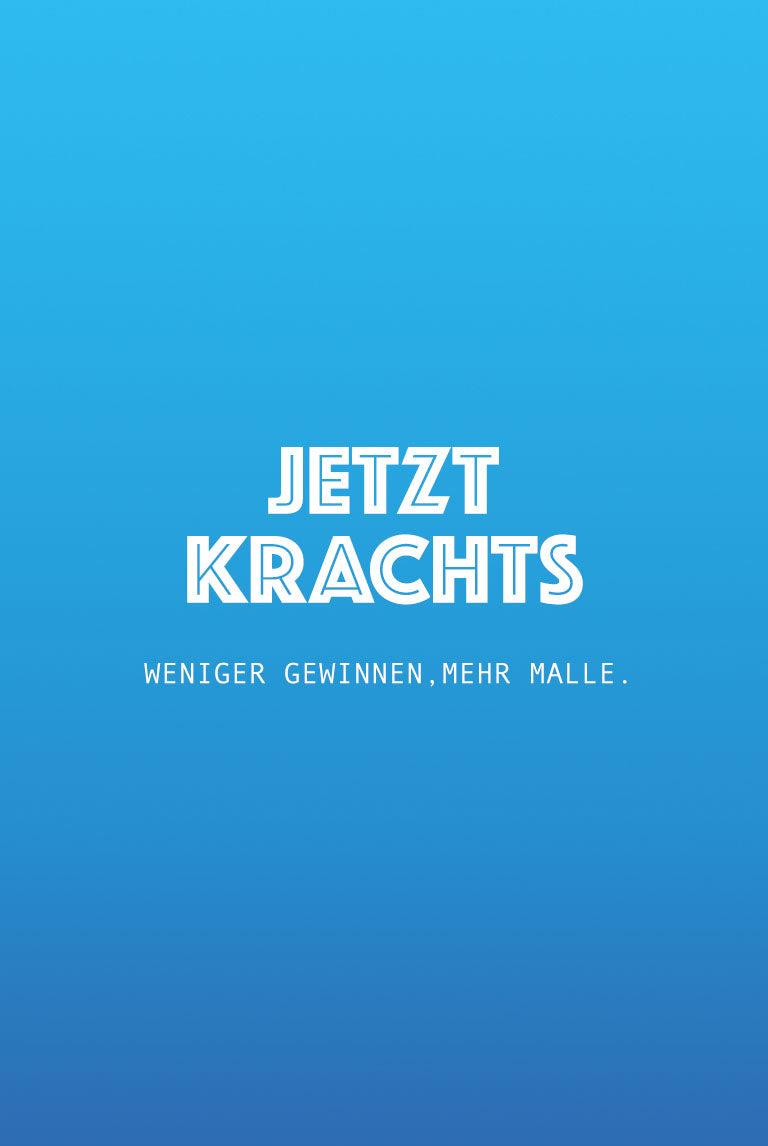 Jetzt Krachts Malle